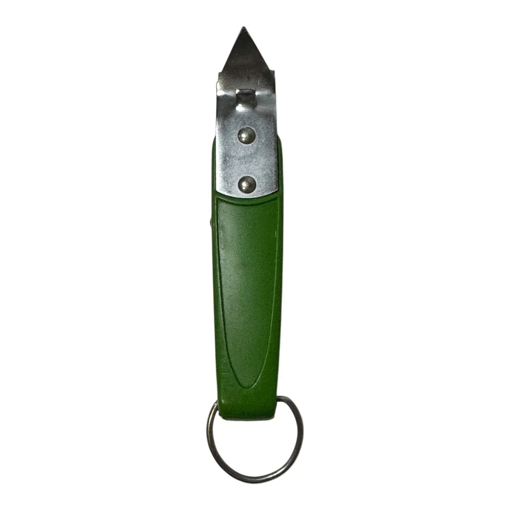 Vintage EKCO Can Bottle Opener Lime Green Retractable Corkscrew Multifunctional‎